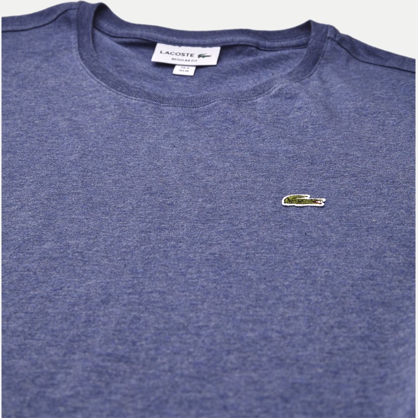 Lacoste T-shirts TH2038 TEE S/S NAVY MEL